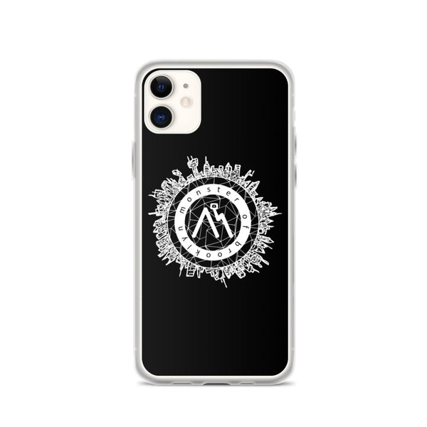 Monster of Brooklyn City Logo iPhone Case