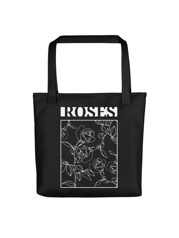 High Quality Tote bag with Roses Motif